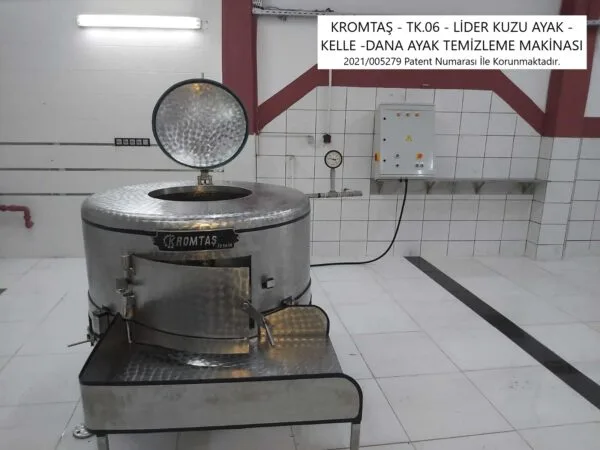 TK.06 – LİDER KUZU AYAK – KUZU KELLE – DANA AYAK TEMİZLEME MAKİNASI - Görsel 5